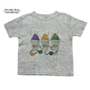 Small Shop 2T Mardi Gras Snow Balls Shirt